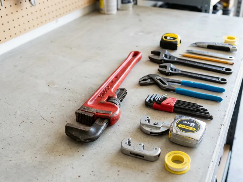 Professional plumbers in Spencerville, MD equipped with top-tier tools for residential and commercial plumbing services.